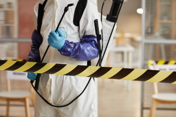 Professional Biohazard technician working in Morton, IL